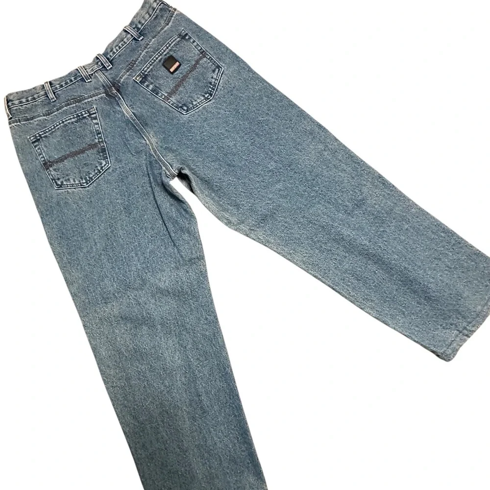 Craftsman Jeans Mens 40x30 Blue Excellent Straight Leg Workwear Denim Pants